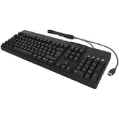 Keysonic KSK-8040U-CR, Fullstor (100 %), Kabel, USB, Membrantangentbrytare, Svart