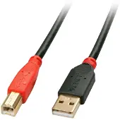 Lindy USB 2.0 A/B Aktiv förlängningskabel 15m, modell 31800, 42762
