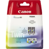 Canon CLI-36 färgbläckpatron 2-pack (original)