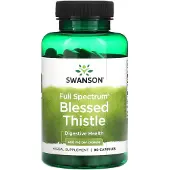 Swanson Health Fullspektrum, Mariatistel, 400 mg, 90 kapslar