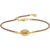 Michael Kors Armband ljusbrun / guld