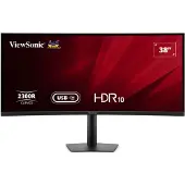 Viewsonic VA3820C LED-skärm EEK F (A - G) 96.5 cm (38 tum) 3800 x 1600 pixel 21:9 4.785 ms HDMI 2.1, DisplayPort, USB 2.0, USB-B, USB-C (USB 3.2 Gen 1),