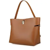 Giulia Tote Bag Gyllene Brunt