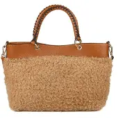 Giulia Tote Bag T.Sand+Cognac