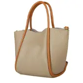 Giulia Tote-väska Grå Beige Ljusbrun