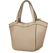 Giulia Axelväska Grå Beige