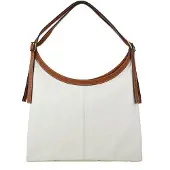 Giulia Tote Bag Vit Guldbrun