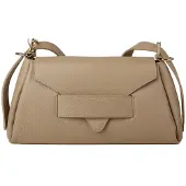 Giulia Axelväska Grå Beige