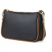 Giulia Crossbody-väska Svart Guldbrun