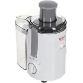 Tefal Frutelia + ZE370138 - Råsaftcentrifug - 350 W - vit / grå