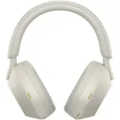 Sony WH-1000XM5 brusreducerande trådlösa över-öron-hörlurar - silver