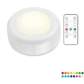 INF LED-spotlight med fjärrkontroll 1-pack