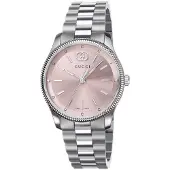Gucci YA1265061 G-Timeless Pink Dial Damklocka