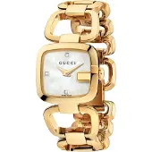 Gucci YA125513 G-Damklocka i pärlemor