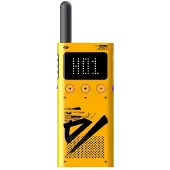 Zandona Analog Walkie-Talkie Slim Body APP -Programmering Positionering Utomhusäventyr LED-Punktmatrisskärm FM