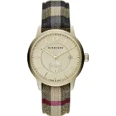 Burberry BU10001 The Classic Horseferry Guldboett Herrklocka 40mm gyllene