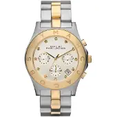 Marc Jacobs Snygg MBM3177 damklocka - tvåfärgat rostfritt stål