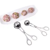 INF Köttbulltång / skopa för köttbullar, 2-pack med 2 storlekar