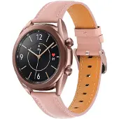 INF Läderarmband för Samsung Galaxy Watch 3 Pink