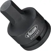 Vigor V7212-H17 V7212-H17 Mutterdragare-hylsnyckelinsats 17 mm 17 mm 3/4