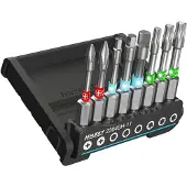 Hazet 2304SH-11 Bit-Set 8 delar Inre T-profil, Inner-sexkantig, Stjärnspår Phillips