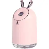 JTI Luftfuktare, Kanin med Bjällra, 25 cl - Rosa