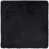 vidaXL Ryamatta med lång lugg NAVARRA svart 120x120 cm polyester