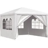 vidaXL Partytält 3x3 m vit