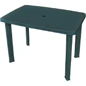 vidaXL Trädgårdsbord grön 101x68x72 cm plast