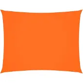 vidaXL Solsegel oxfordtyg rektangulärt 4x6 m orange