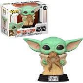 Funko POP! Stjärnornas Krig Mandalorian The Child-figur Med Groda