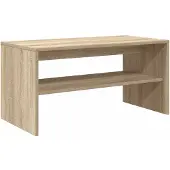 vidaXL Tv-bänk sonoma-ek 80x40x40 cm konstruerat trä