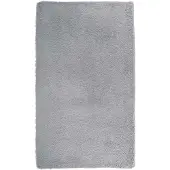 vidaXL Ryamatta med lång lugg NAVARRA silvergrå 60x100 cm polyester