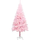 Plastgran med fot rosa 180 cm PVC