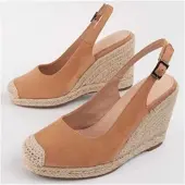 Montevita Wedge Espadrille Balenci7 Brun