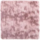 vidaXL Ryamatta med lång lugg NAVARRA dammig rosa 120x120 cm polyester