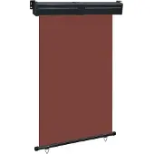 vidaXL Balkongmarkis 120x250 cm brun