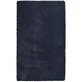 vidaXL Ryamatta med lång lugg NAVARRA marinblå 80x150 cm polyester