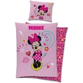 Carbotex Mimmi Pigg Chic påslakanset 140×200 cm, 70×90 cm