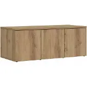 vidaXL Tv-bänk artisan ek 80x34x30 cm konstruerat trä