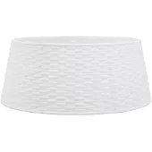 Julgranskrage vit Ø56x23 cm plast