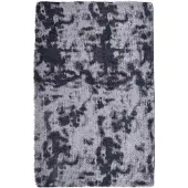 vidaXL Ryamatta med lång lugg NAVARRA mörkgrå 130x200 cm polyester