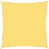 vidaXL Solskärmssegel HDPE kvadratiskt 3,6 x 3,6 m beige