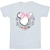 Disney Flickor Minnie Mouse Rosetter & Blommor T-shirt i Bomull