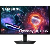 Samsung Odyssey OLED G5 S27FG502SU - G50SF Series - OLED-monitor - spel - 27" - 2560 x 1440 QHD @ 180 Hz - 200 cd/m² - 1000000:1 - HDR10 - 0.03 ms ...