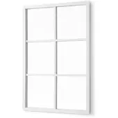 Giftdeco Giftdecor rektangulär spegel med spröjs 71 x 49 cm