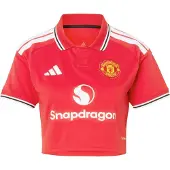 Adidas Manchester United 26/27 Crop Hemma T-shirt Med Kort ärm För Dam