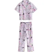 Next Pyjamas 'Hello Kitty' lavendel / rosé / svart / vit