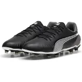 Puma King Match Fg/ag Eclipse - Svart/vit/cool Dark Gray, storlek 41