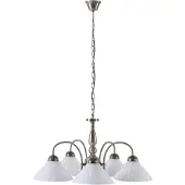 LINDBY Glas pendellampa Otis , dimbar, Brun / mässing, Kök, Glas, Antik, Pendellampa